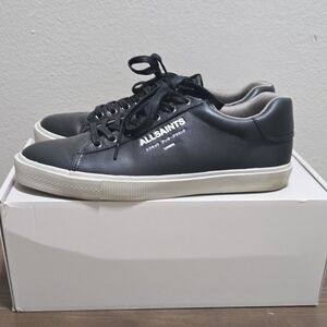 All Saints Black and White Men's Sneakers